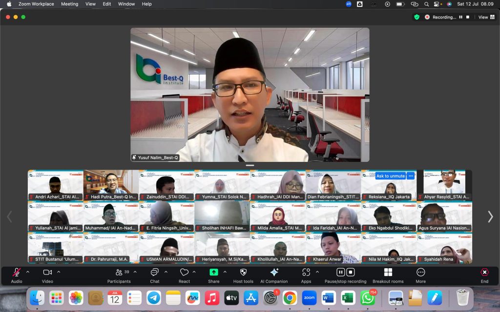 LPM STAI Solok Nan Indah Ikuti Pelatihan Penyusunan Dokumen LED dan DKPS LAMDIK Batch #3